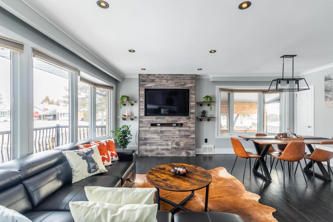 Luxury 3Br House With Bbq By Globalstay 토론토 외부 사진