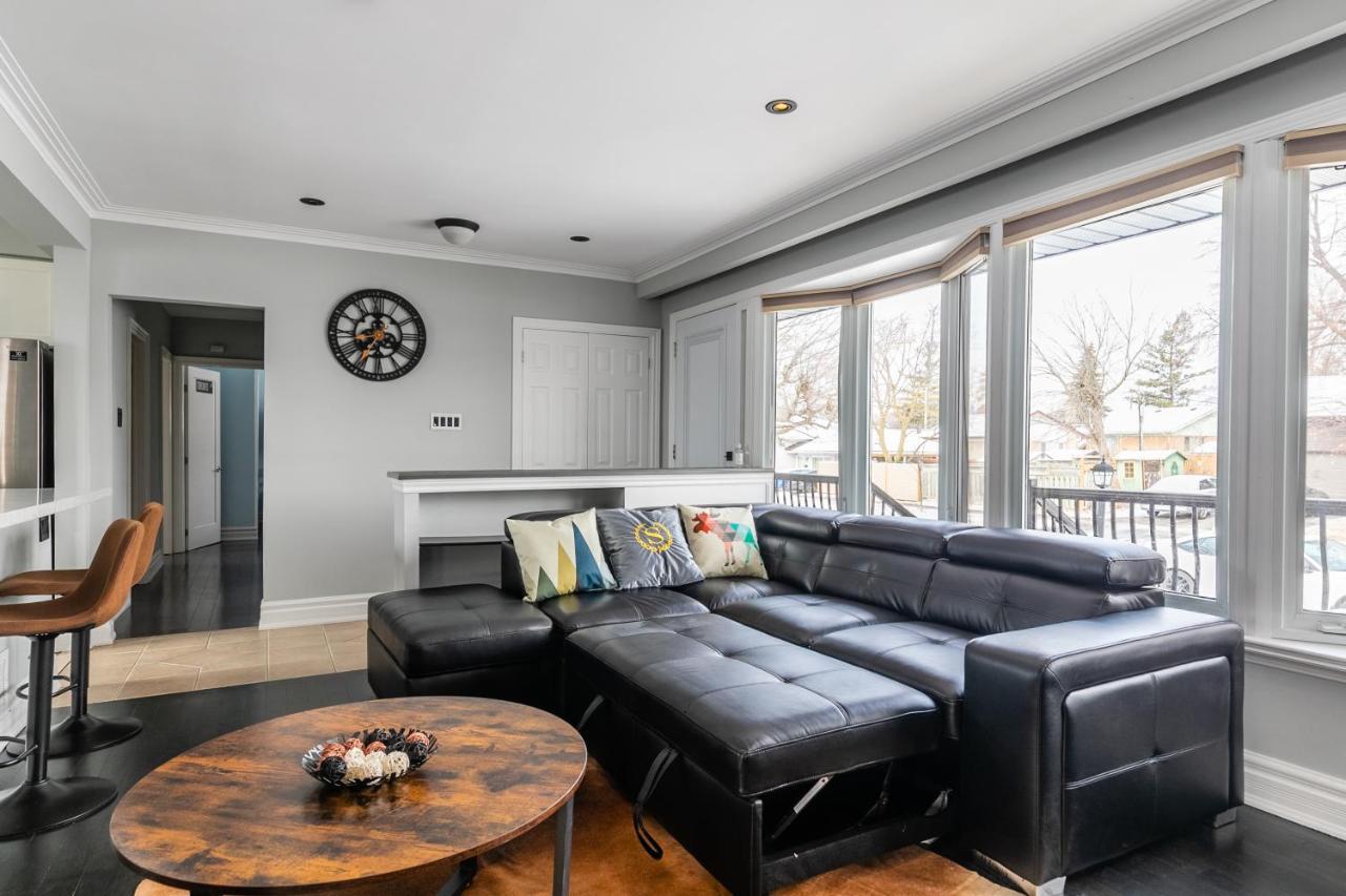 Luxury 3Br House With Bbq By Globalstay 토론토 외부 사진