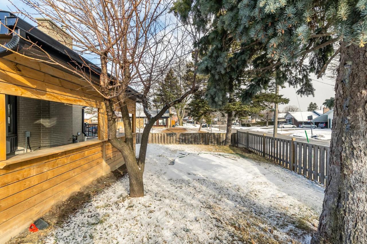 Luxury 3Br House With Bbq By Globalstay 토론토 외부 사진