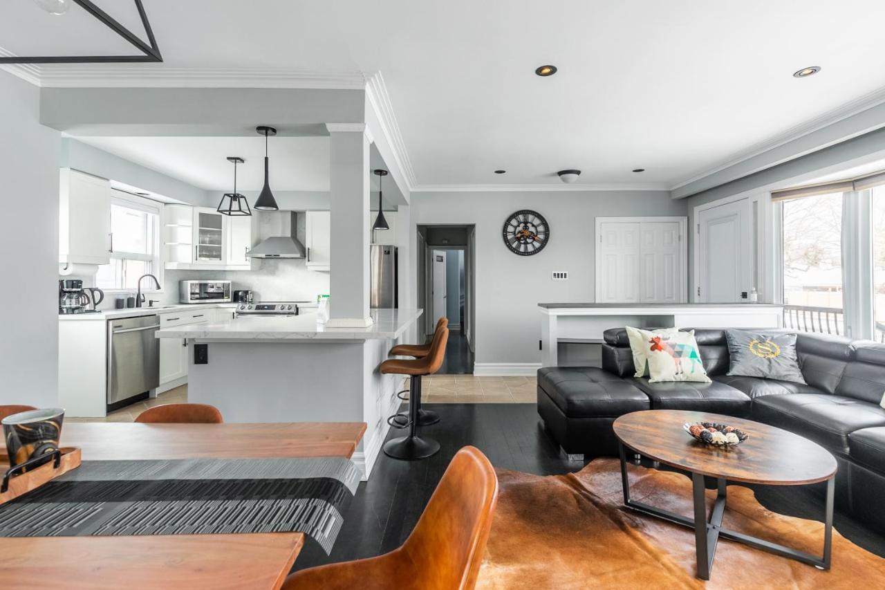 Luxury 3Br House With Bbq By Globalstay 토론토 외부 사진
